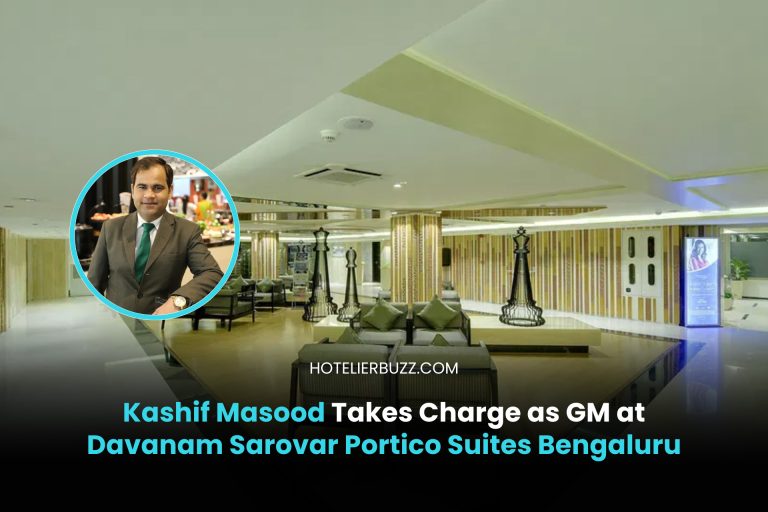 Kashif Masood Takes Charge as General Manager at Davanam Sarovar Portico Suites Bengaluru