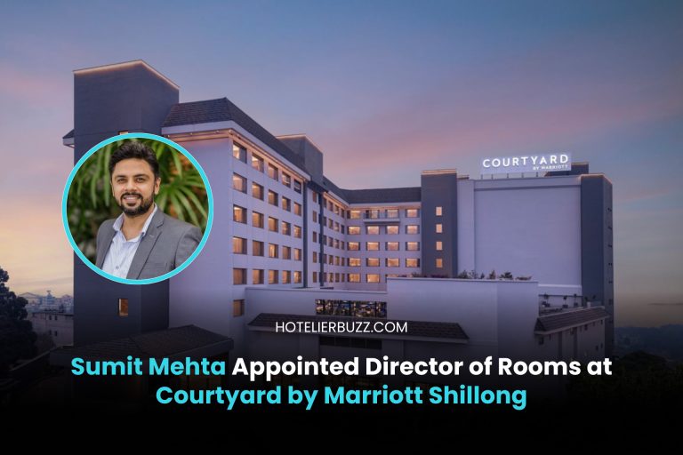 Sumit Mehta Appointed Director of Rooms at Courtyard by Marriott Shillong Sumit Mehta Appointed Director of Rooms at Courtyard by Marriott Shillong