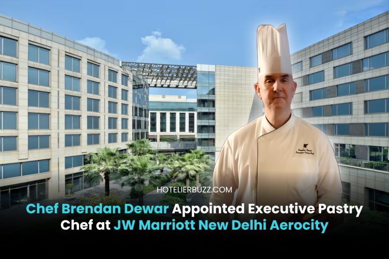 Chef Brendan Dewar Appointed Executive Pastry Chef at JW Marriott New Delhi Aerocity