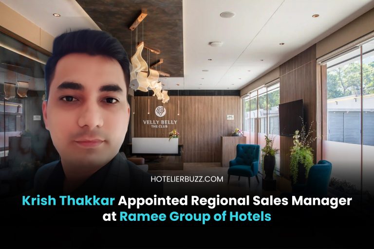 Krish Thakkar Appointed Regional Sales Manager at Ramee Group’s RSO ...
