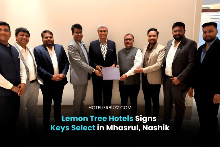 Lemon Tree Hotels Signs Keys Select in Mhasrul, Nashik Lemon Tree Hotels Signs Keys Select in Mhasrul, Nashik