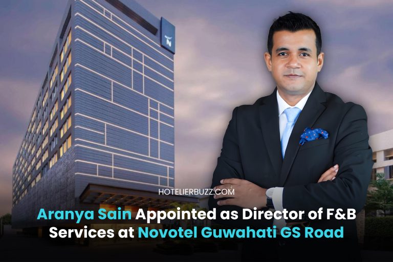 Aranya Sain Appointed as Director of Food & Beverage Services at Novotel Guwahati GS Road