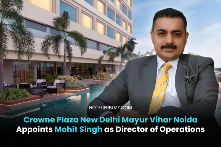 Crowne Plaza New Delhi Mayur Vihar Noida Welcomes Mohit Singh as ...