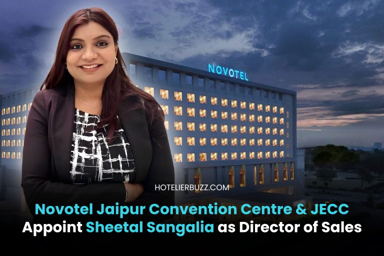 Novotel Jaipur Convention Centre & JECC Appoint Sheetal Sangalia as Director of Sales Novotel Jaipur Convention Centre & JECC Appoint Sheetal Sangalia as Director of Sales