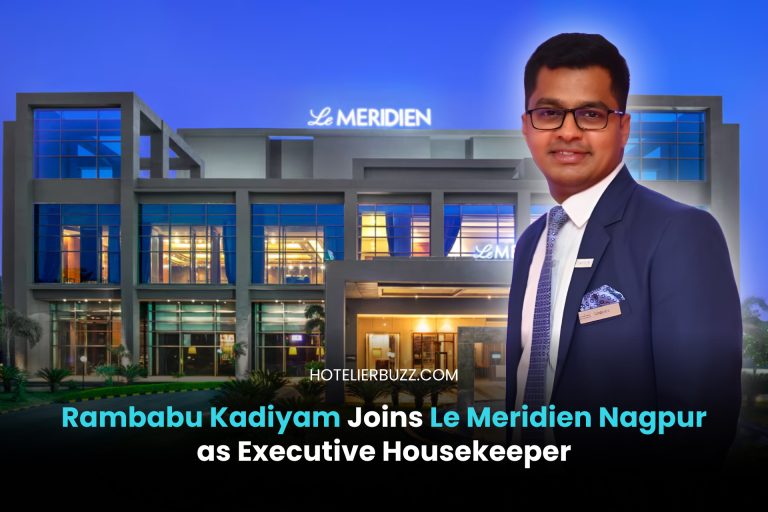 Rambabu Kadiyam Joins Le Meridien Nagpur as Executive Housekeeper