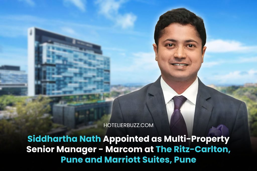 Siddhartha Nath Appointed as Multi-Property Senior Manager - Marcom at ...