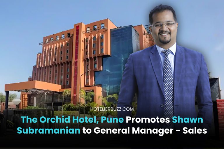 The Orchid Hotel, Pune Promotes Shawn Subramanian to General Manager – Sales