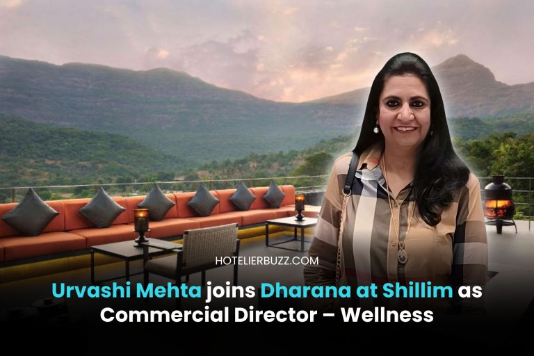 Urvashi Mehta joins Dharana at Shillim as Commercial Director – Wellness