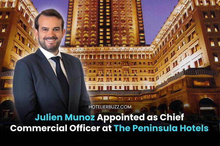 Julien Munoz Appointed as Chief Commercial Officer at The Peninsula Hotels