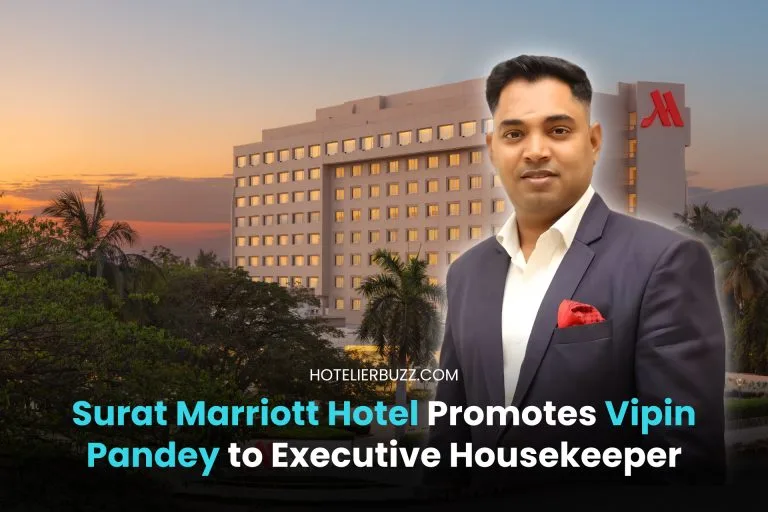 Surat Marriott Hotel Promotes Vipin Pandey to Executive Housekeeper