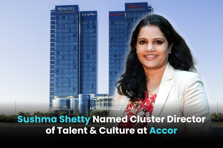 Sushma Shetty Named Cluster Director of Talent & Culture at Accor Sushma Shetty Appointed Cluster Director of Talent & Culture for Pullman Dubai JLT, Novotel Abu Dhabi Gate, and Ibis Abu Dhabi Gate