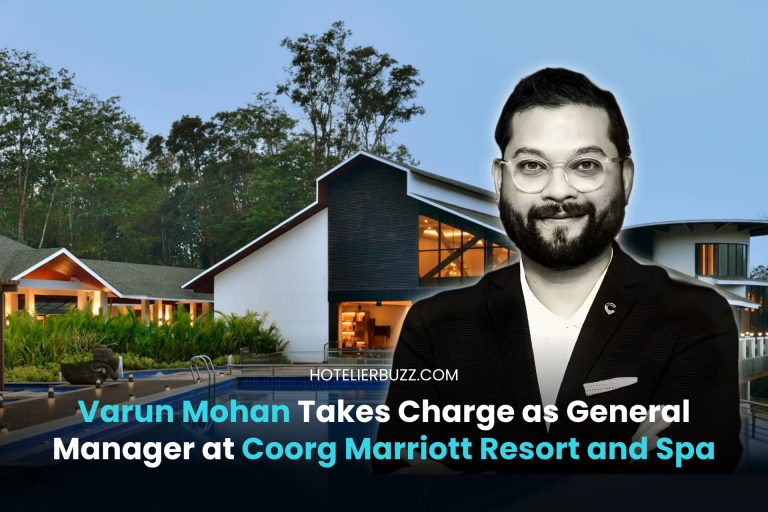 Varun Mohan Takes Charge as General Manager at Coorg Marriott Resort and Spa