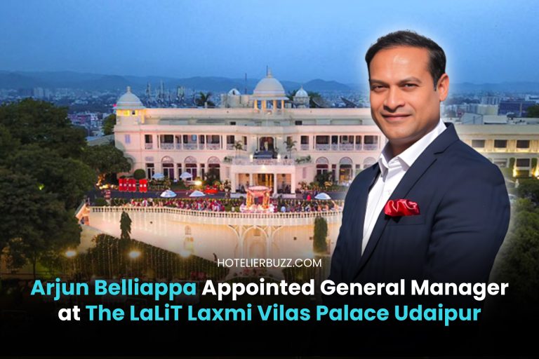 Arjun Belliappa Appointed General Manager at The LaLiT Laxmi Vilas Palace Udaipur