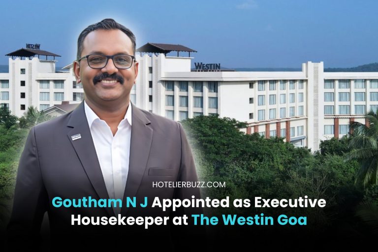 Goutham N J Appointed as Executive Housekeeper at The Westin Goa Goutham N J Appointed as Executive Housekeeper at The Westin Goa