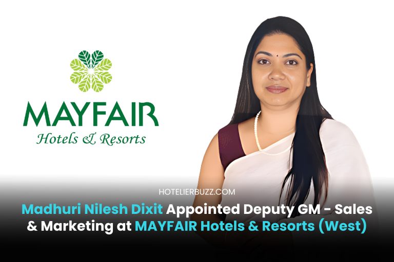 Madhuri Nilesh Dixit Appointed Deputy General Manager – Sales & Marketing at MAYFAIR Hotels & Resorts (West) Madhuri Nilesh Dixit Appointed Deputy General Manager - Sales & Marketing at MAYFAIR Hotels & Resorts (West)