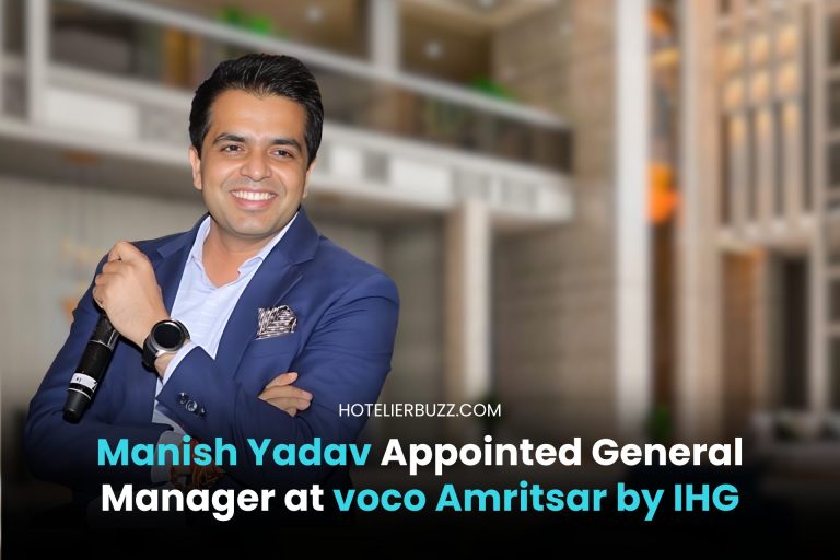 Manish Yadav Appointed General Manager at voco Amritsar by IHG