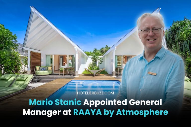 Mario Stanic Appointed General Manager at RAAYA by Atmosphere Mario Stanic Appointed General Manager at RAAYA by Atmosphere