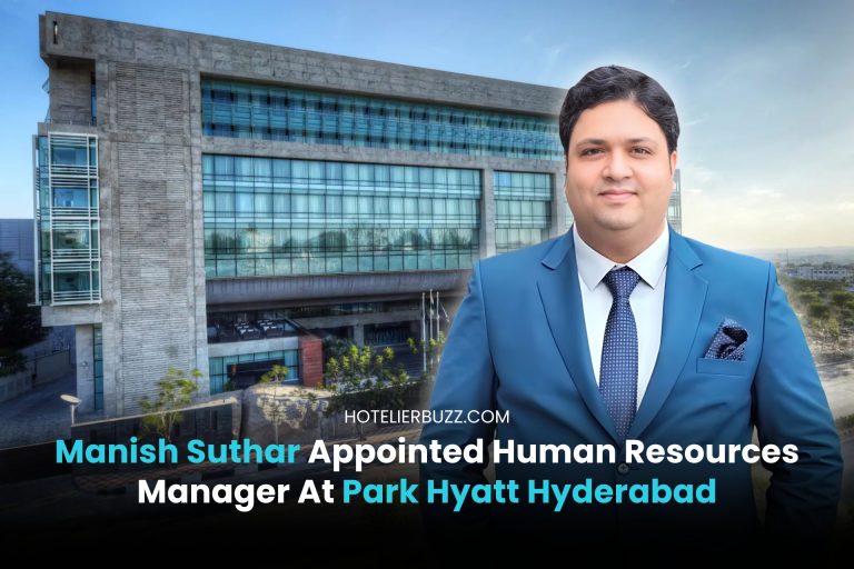 Manish Suthar Appointed Human Resources Manager At Park Hyatt Hyderabad