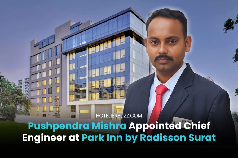 Pushpendra Mishra Appointed Chief Engineer at Park Inn by Radisson Surat