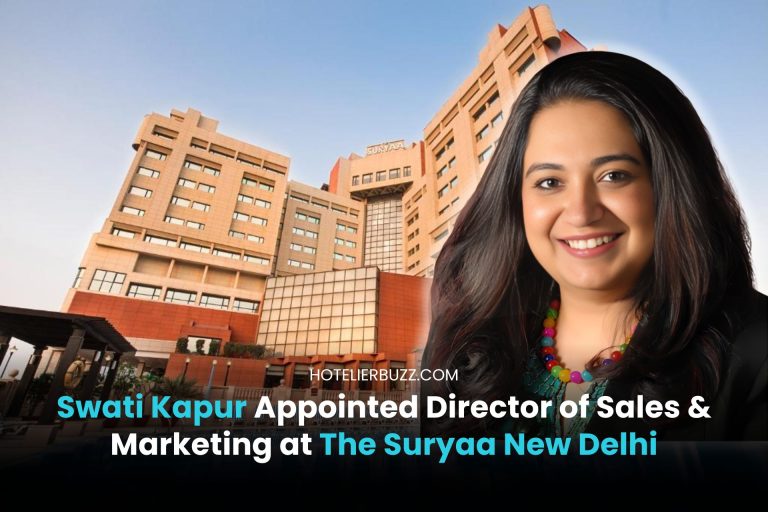 Swati Kapur Appointed Director of Sales & Marketing at The Suryaa New Delhi Swati Kapur Appointed Director of Sales & Marketing at The Suryaa New Delhi