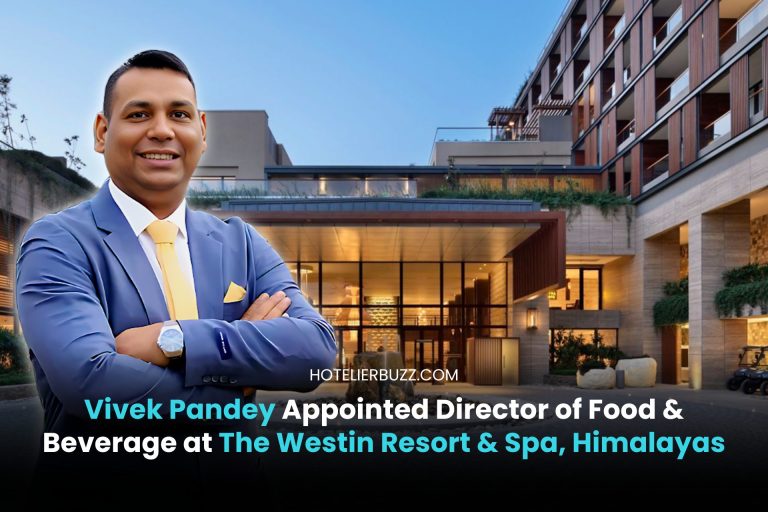 Vivek Pandey Appointed Director of Food & Beverage at The Westin Resort & Spa, Himalayas Vivek Pandey Appointed Director of Food & Beverage at The Westin Resort & Spa, Himalayas