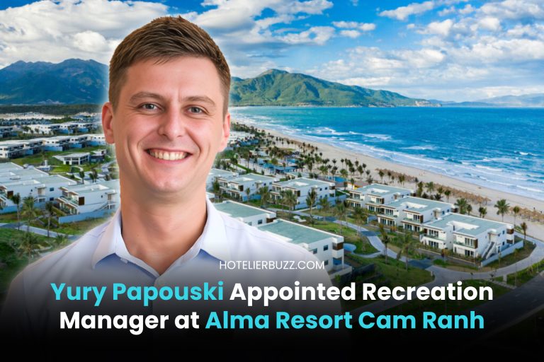 Yury Papouski Appointed Recreation Manager at Alma Resort Cam Ranh