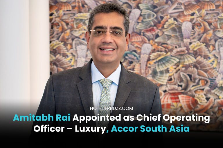 Amitabh Rai Appointed as Chief Operating Officer – Luxury, Accor South Asia Amitabh Rai Appointed as Chief Operating Officer – Luxury, Accor South Asia