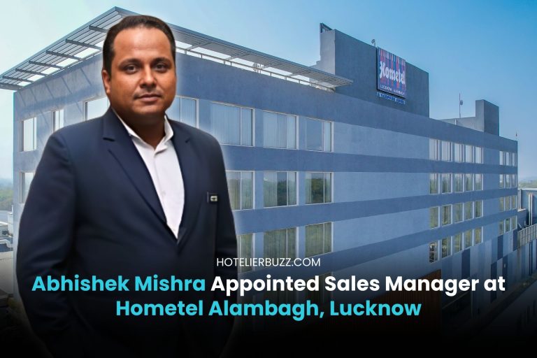 Abhishek Mishra Appointed Sales Manager at Hometel Alambagh, Lucknow