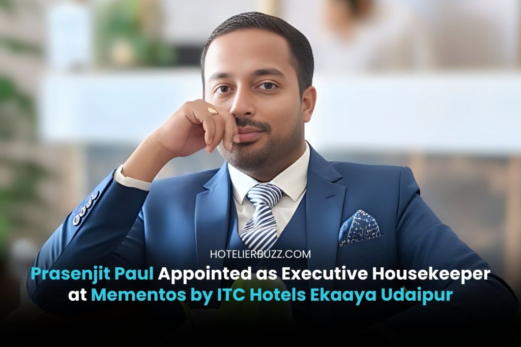 Prasenjit Paul Appointed as Executive Housekeeper at Mementos by ITC ...