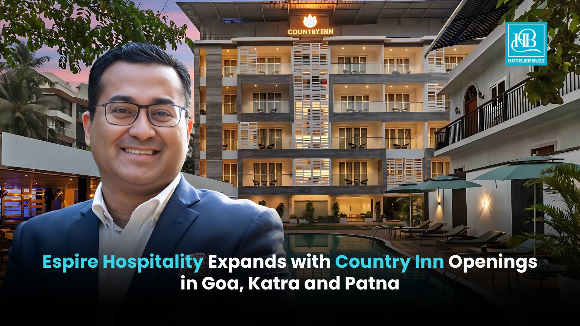 Country Inn Goa Espire Hospitality Opens Country Inn Hotels in Goa, Katra and Patna