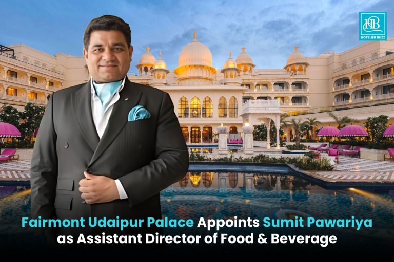 Fairmont Udaipur Palace Appoints Sumit Pawariya as Assistant Director of Food & Beverage Fairmont Udaipur Palace Appoints Sumit Pawariya as Assistant Director of Food & Beverage