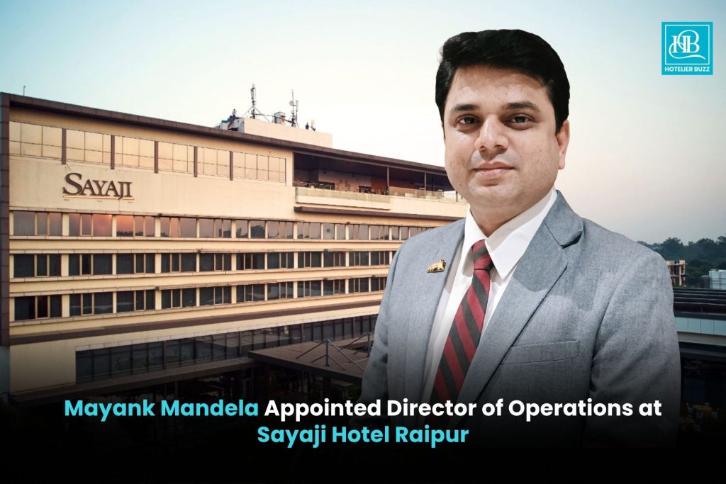 Mayank Mandela Appointed Director of Operations at Sayaji Hotel Raipur