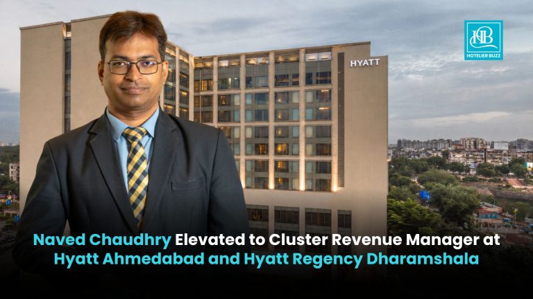 Naved Chaudhry Elevated to Cluster Revenue Manager at Hyatt Ahmedabad and Hyatt Regency Dharamshala