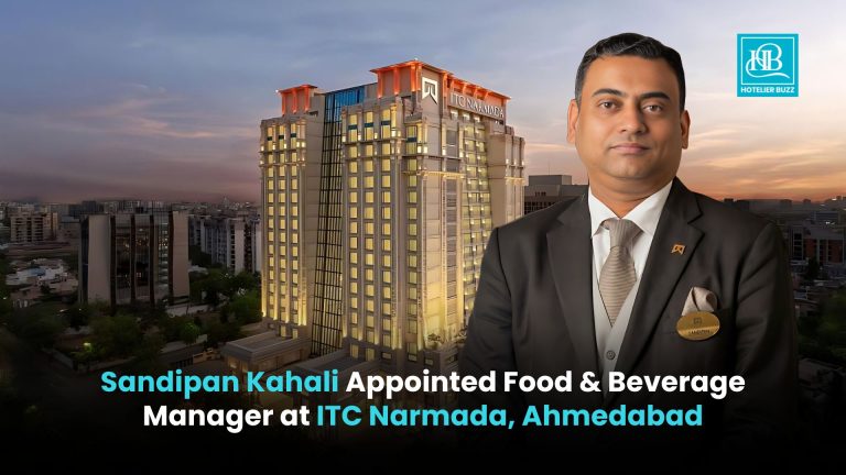 Sandipan Kahali Appointed Food & Beverage Manager at ITC Narmada, Ahmedabad