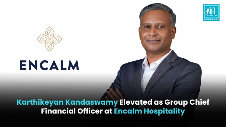 Karthikeyan Kandaswamy Elevated as Group Chief Financial Officer at Encalm Hospitality