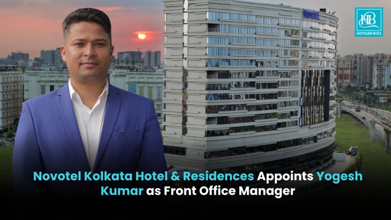 Novotel Kolkata Hotel & Residences Appoints Yogesh Kumar as Front Office Manager