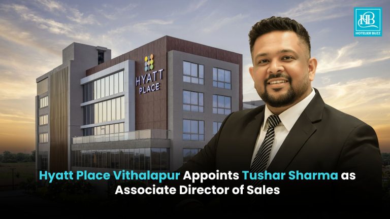Hyatt Place Vithalapur Appoints Tushar Sharma as Associate Director of Sales