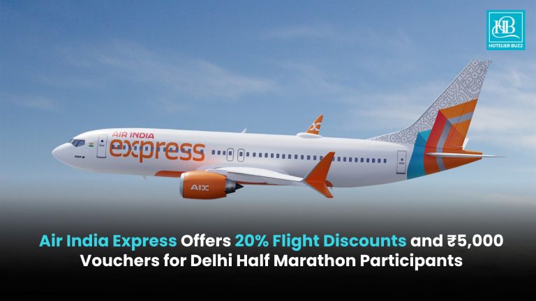 Air India Express Offers 20% Flight Discounts and ₹5,000 Vouchers for Delhi Half Marathon Participants