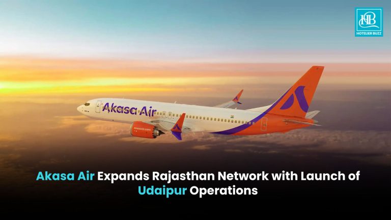 Akasa Air Expands Rajasthan Network with Launch of Udaipur Operations Akasa Air Expands Rajasthan Network with Launch of Udaipur Operations