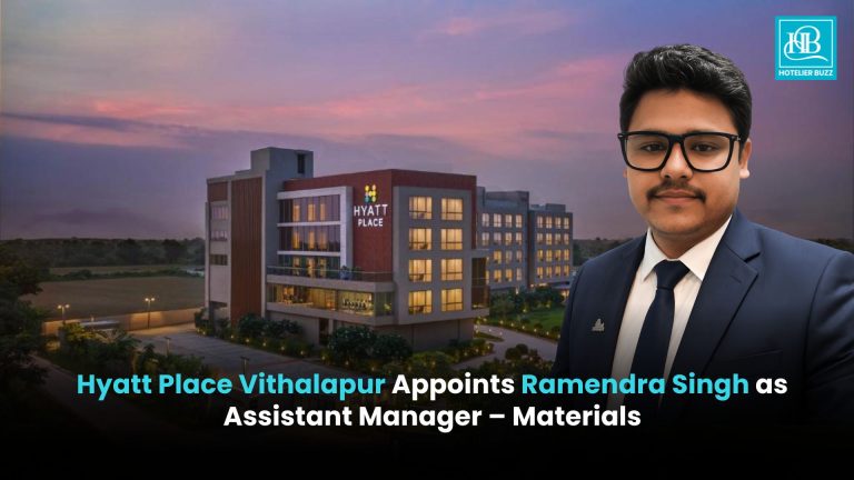 Hyatt Place Vithalapur Appoints Ramendra Singh as Assistant Manager – Materials